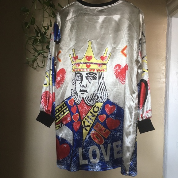 Shiny shirt king love print - Picture 4 of 8